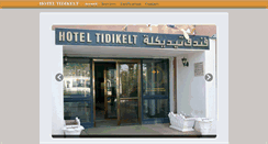 Desktop Screenshot of hotel-tidikelt.com